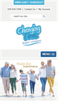 Mobile Screenshot of changingtimesdiaperco.com